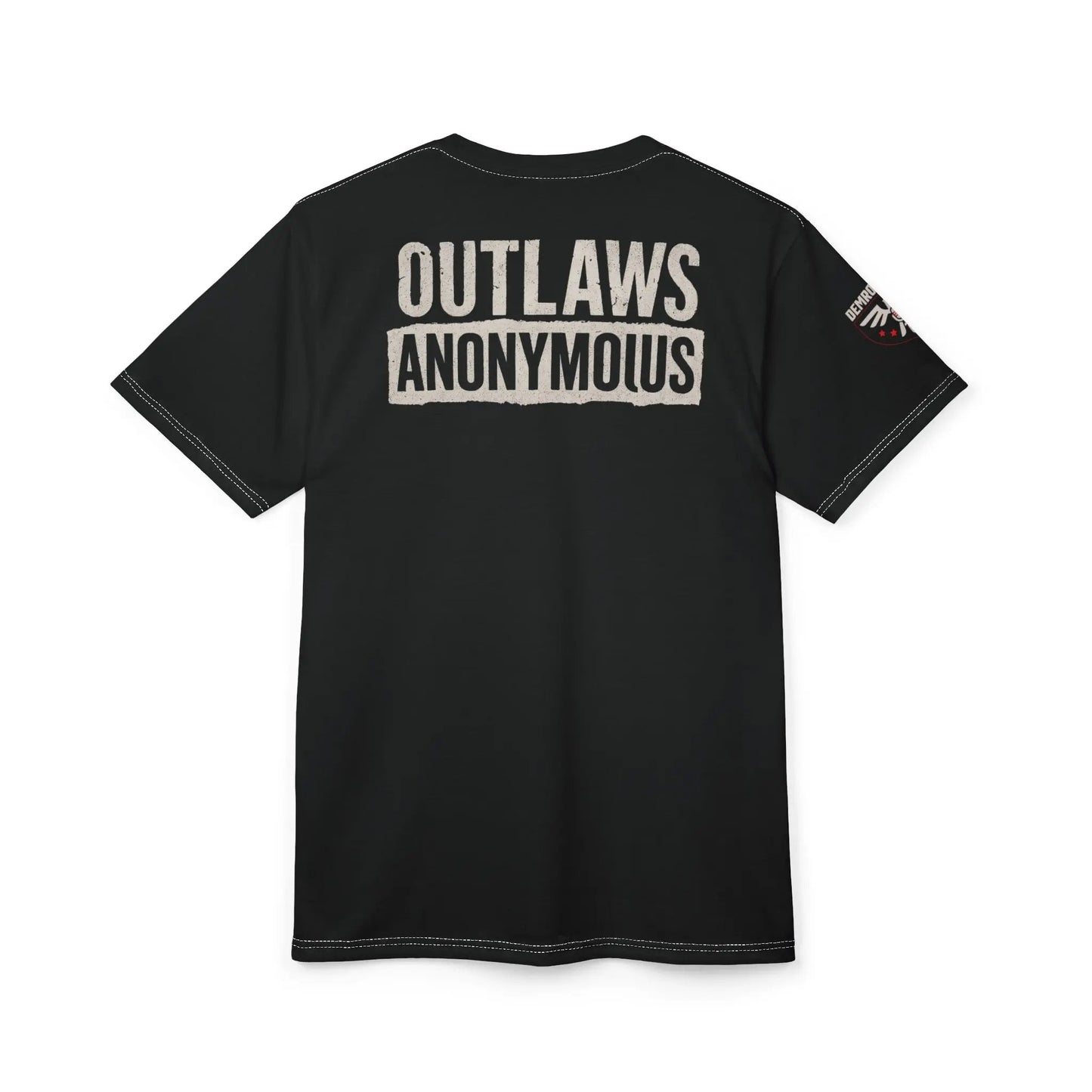 Outlaws Anonymous Tee – No Kings. Only Consequence. Printify