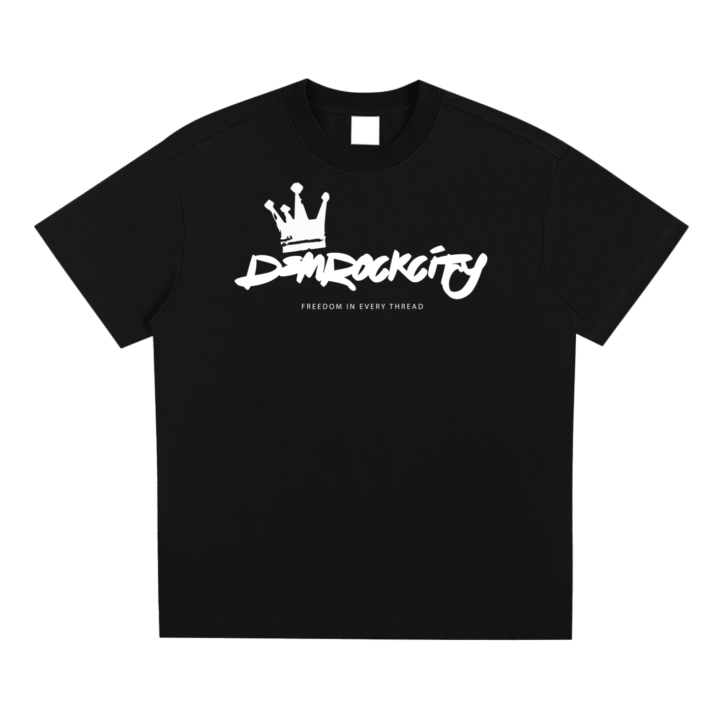 DEMROCKCITY Crown Signature Cooling Tee – Black Edition