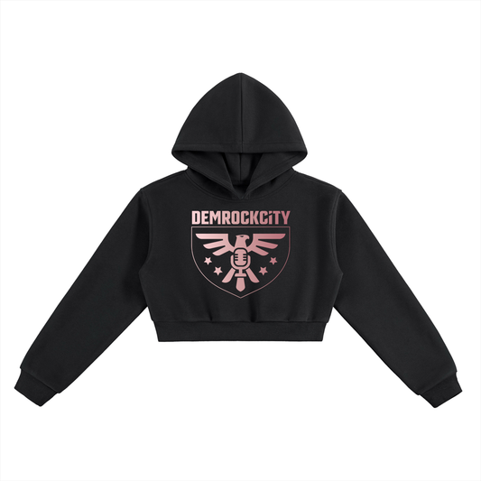 Freedom Crop Hoodie – Black Edition ODMPOD