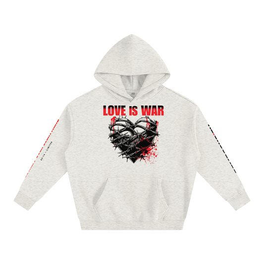 DEMROCKCITY LOVE IS WAR — Oversize Fleeced Hoodie (Limited Valentine’s Drop)