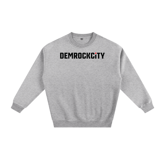 Eagle Crest Fleeced Sweatshirt – Heather Grey Edition ODMPOD