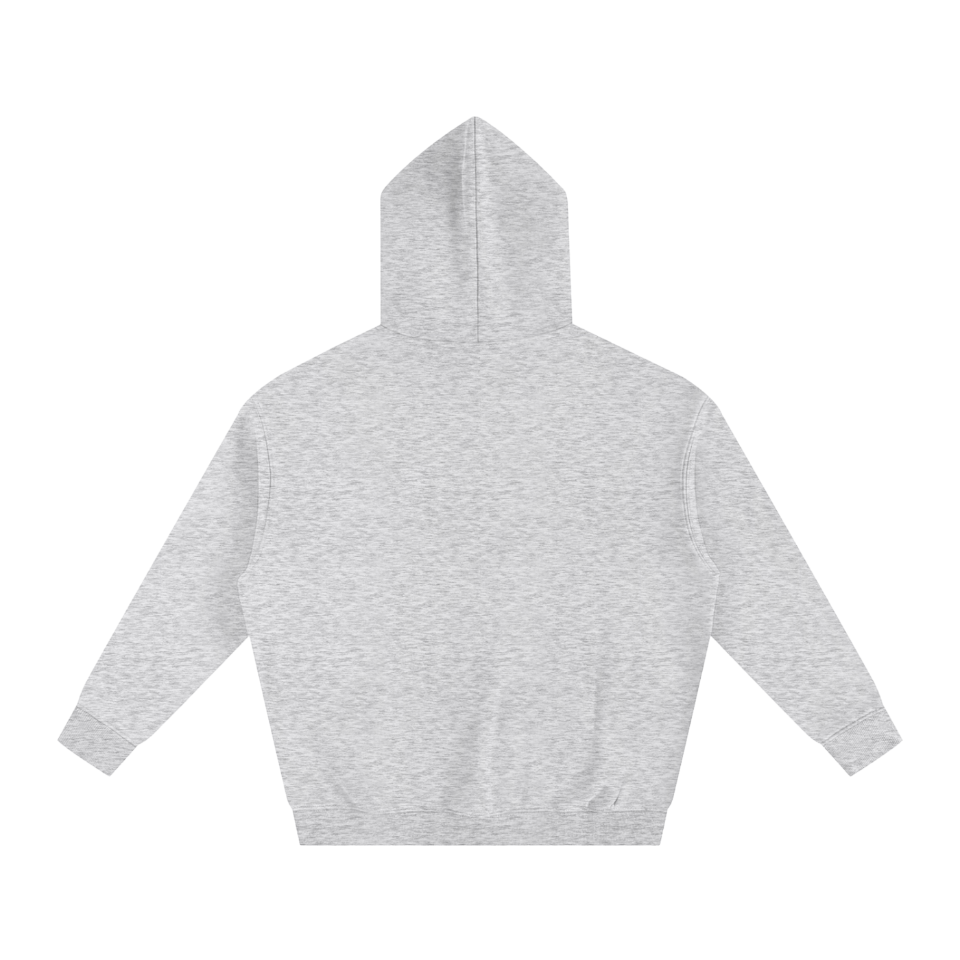 Eagle Crest Oversized Fleece Hoodie – Heather Grey Edition ODMPOD