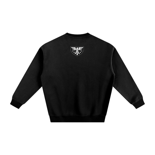 Eagle Crest Fleeced Sweatshirt – Black Edition ODMPOD