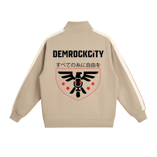 DEMROCKCITY Freedom Track Jacket – Sandstone Edition ODMPOD