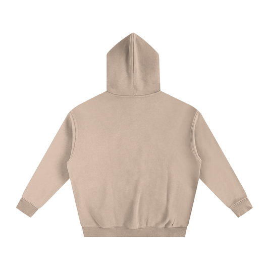 Eagle Crest Oversized Fleece Hoodie – Sand Edition ODMPOD