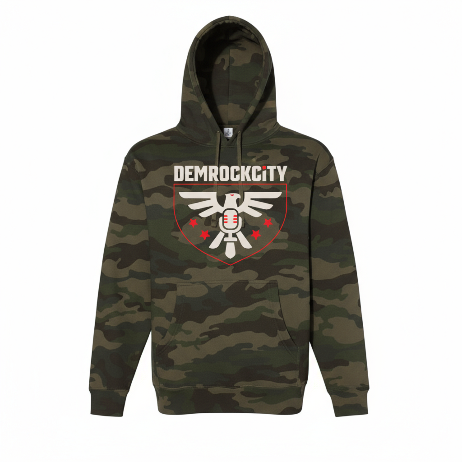 DEMROCKCITY Core Hoodie – Camo Edition DEMROCKCITY