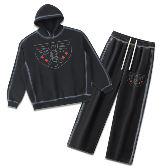 Freedom Vintage Fleece Set – Black Edition DEMROCKCITY
