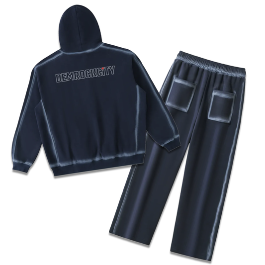 Freedom Vintage Fleece Set – Navy Edition DEMROCKCITY