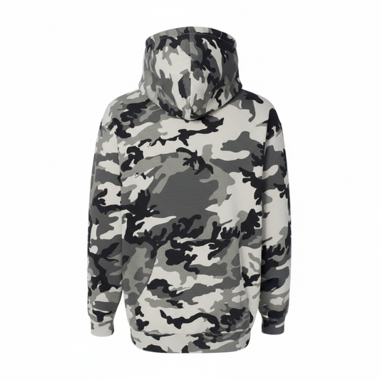 DEMROCKCITY Core Hoodie – Snow Camo Edition DEMROCKCITY