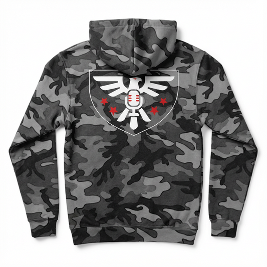 DEMROCKCITY Core Hoodie – Stealth Camo Edition