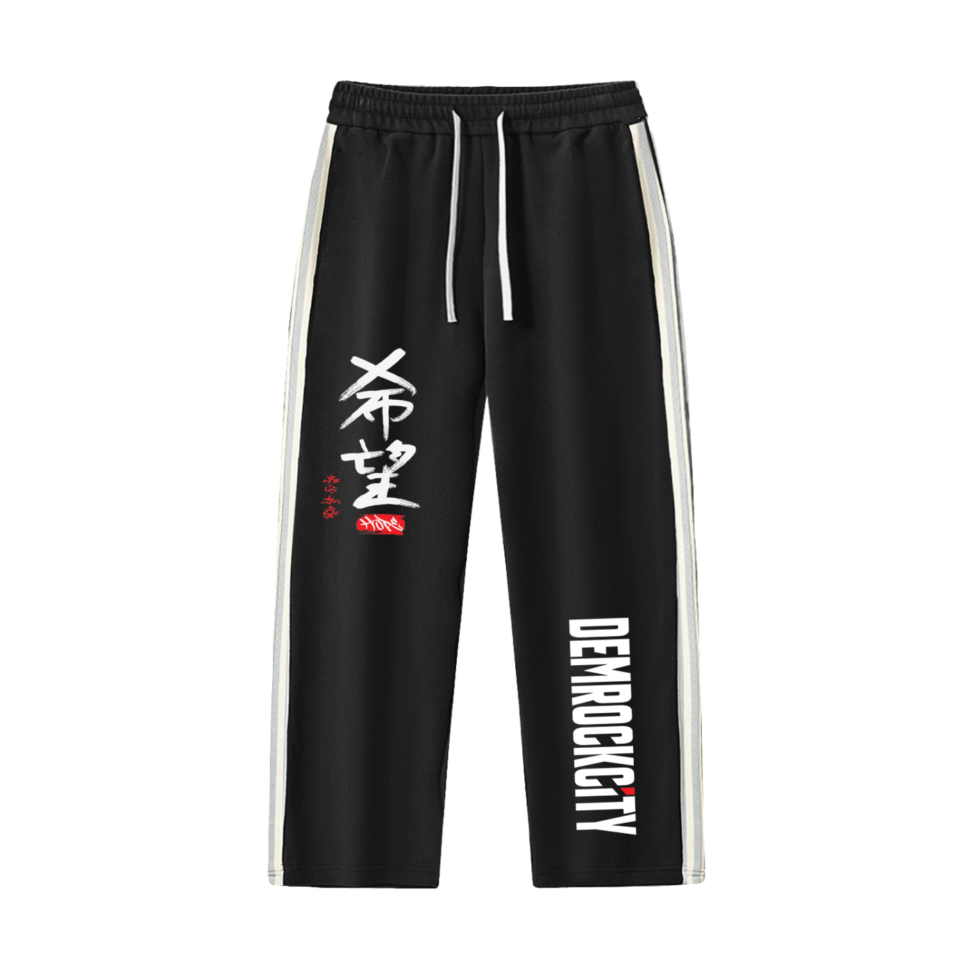 DEMROCKCITY Freedom Track Pants – Black Edition ODMPOD