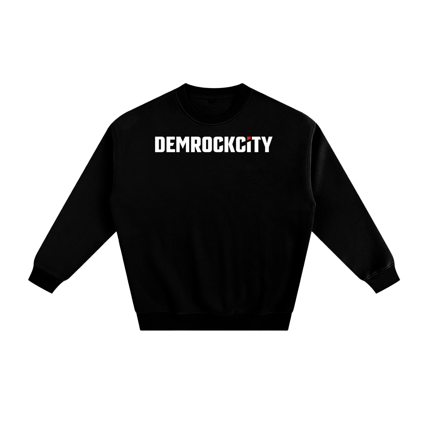 Eagle Crest Fleeced Sweatshirt – Black Edition ODMPOD