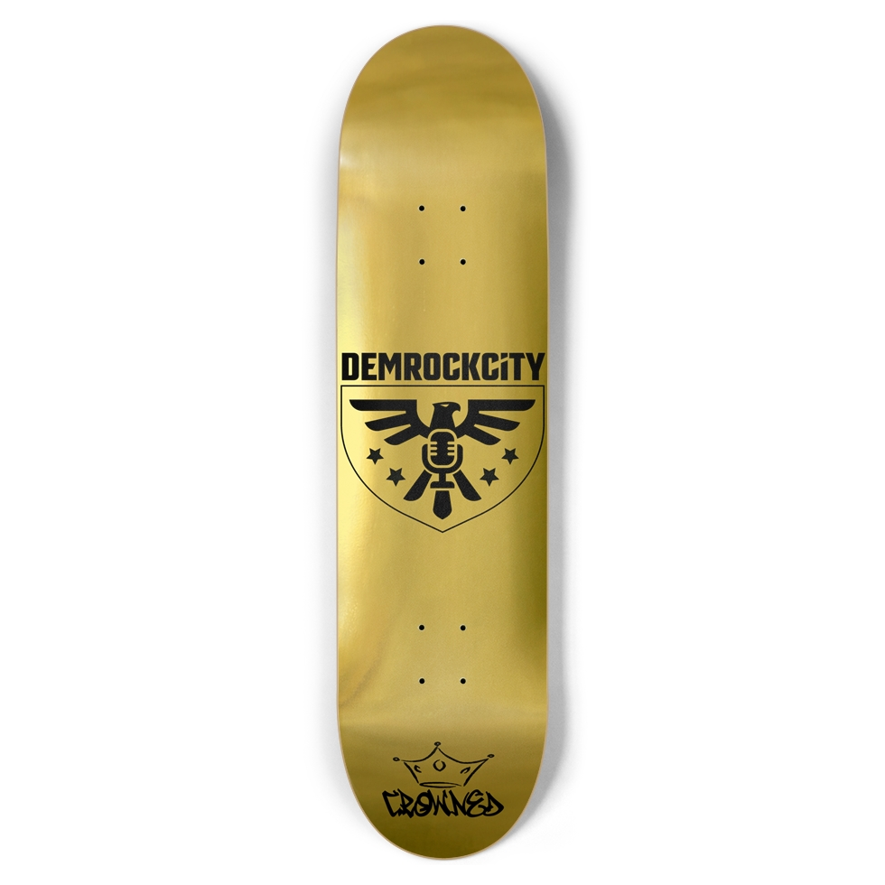 DEMROCKCITY Crowned Deck (8 1/2 x 32)